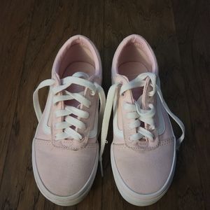 Vans, pink girls shoes, size 13